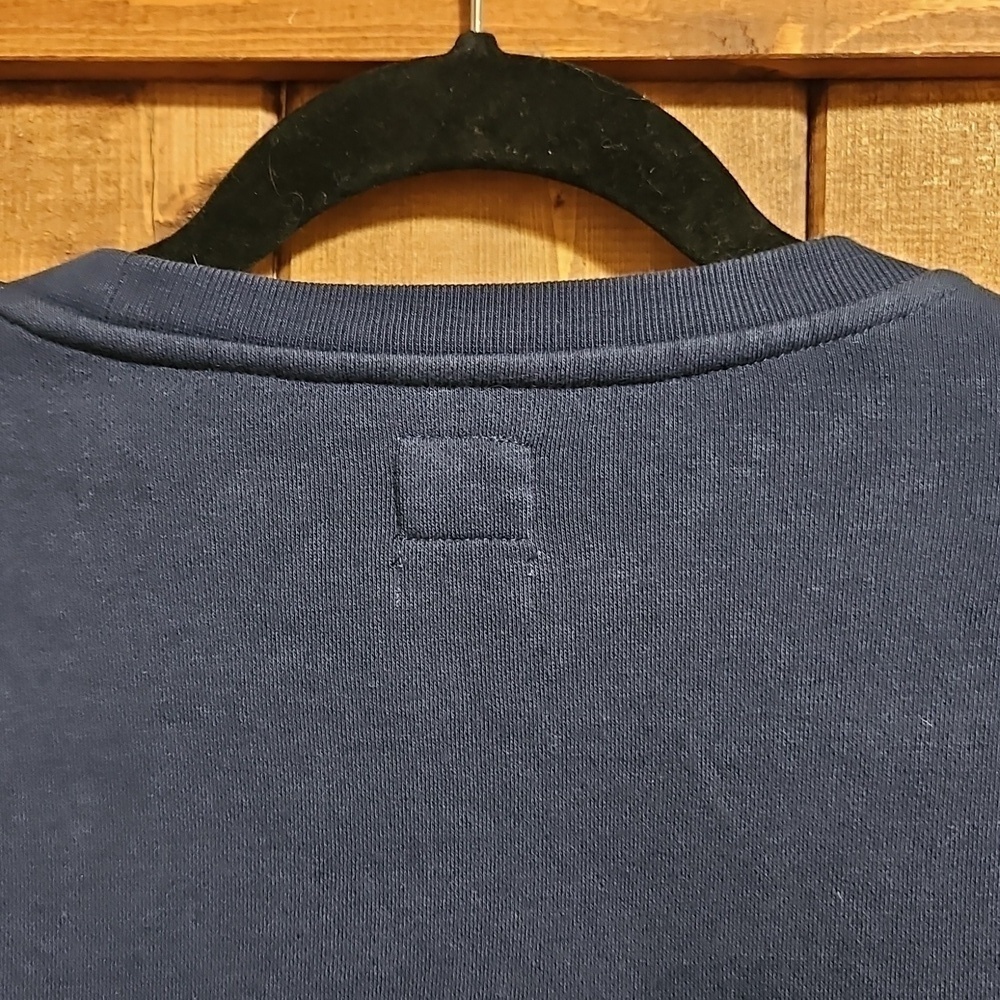 Levi's Unisex Blue Crewneck Cotton Blend Sweatshirt Size Large - Picture 7 of 14